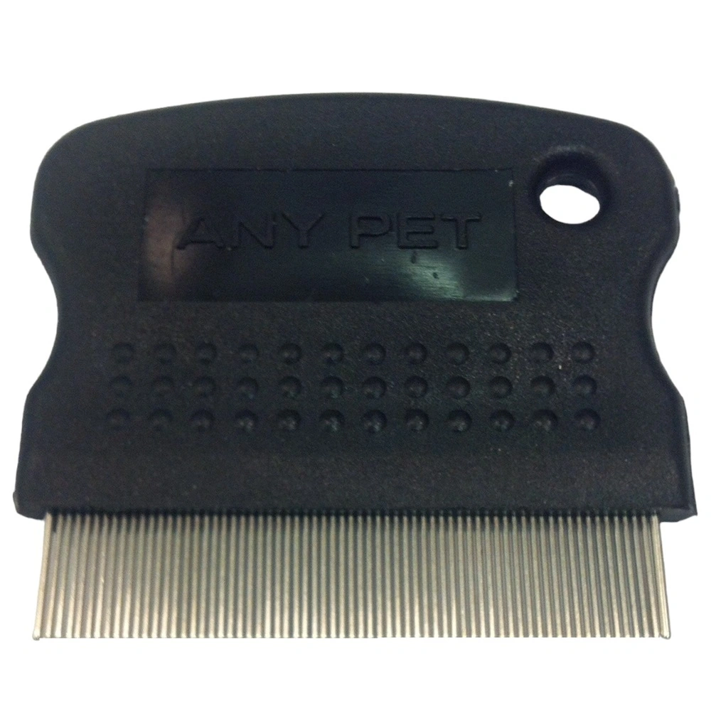 Loppekam Sort 6 cm